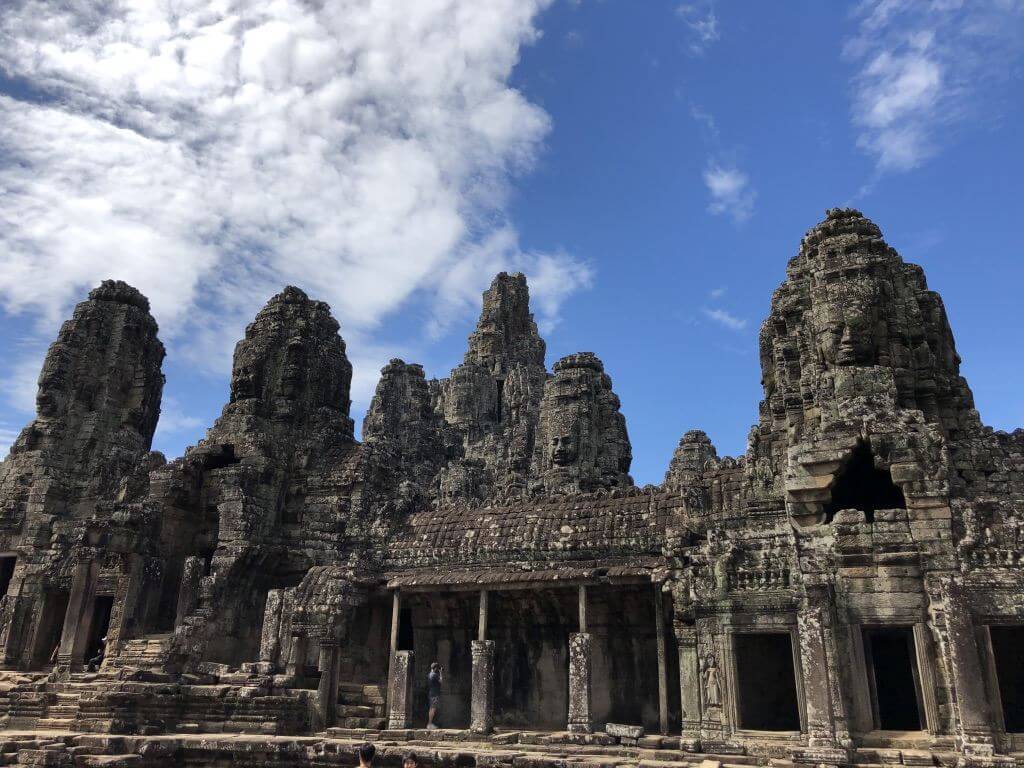 Khmer-Tempel in Angkor Wat.