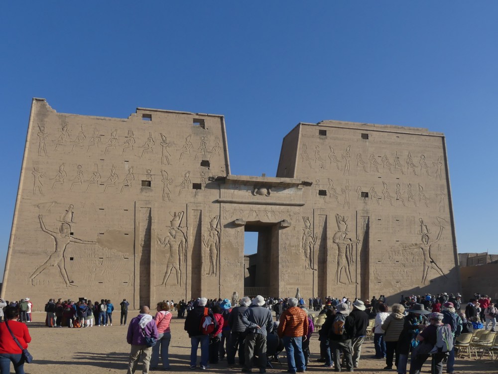Der Horus-Tempel in Edfu.