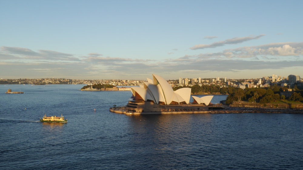 Blick auf die Oper in Sydney.