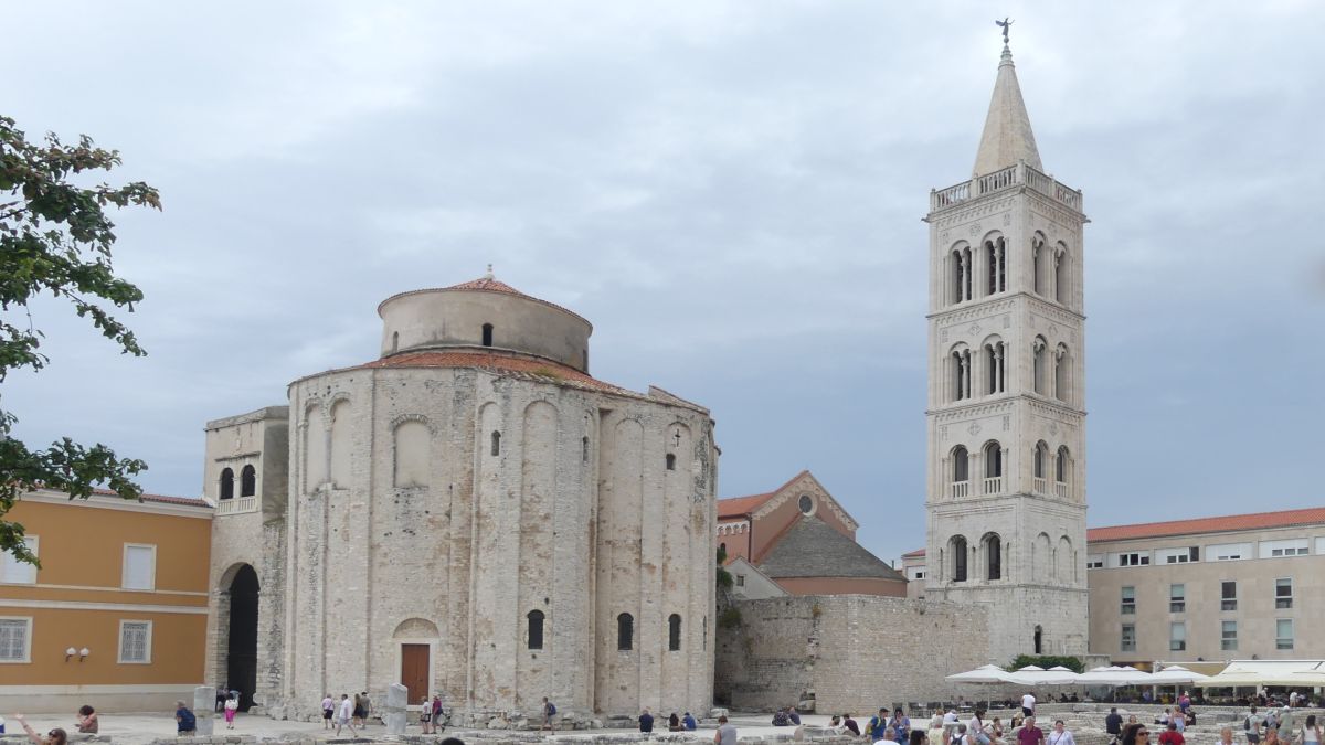 Dom und Campanile in Zadar.