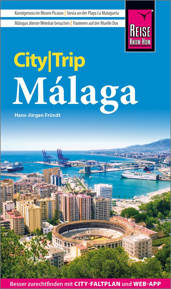Cover des Reiseführers Malaga zeigt die Stierkampfarena